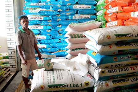 Nguồn cung dồi dào, nhiều loại phân bón 
có xu hướng giảm giá và bình ổn