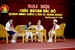 TUYÊN DƯƠNG GƯƠNG CHÁU NGOAN BÁC HỒ TIÊU BIỂU