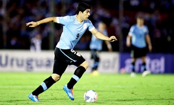 Uruguay lo vắng “chủ công” Luis Suarez