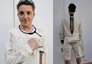 Trang phục truyền cảm giác  ôm ấp xuyên không gian