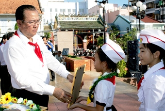 THIẾU NHI TP CẦN THƠ BÁO CÔNG DÂNG BÁC