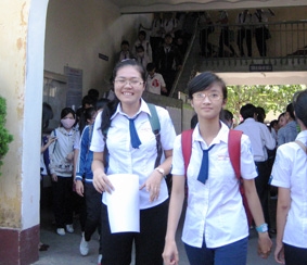 Kỳ thi tốt nghiệp THPT 2014 tại Cần Thơ kết thúc tốt đẹp