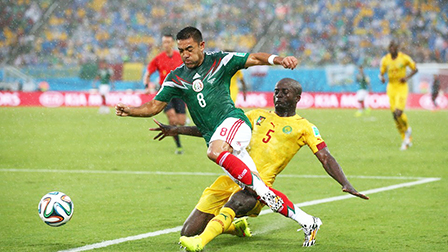 <img hspace=5 src="/img_post/3751/logowc.jpg" align=left border=0>Trận Mexico- Cameroon: 1-0<br>
Chiến thắng của lối chơi kỹ thuật<br>