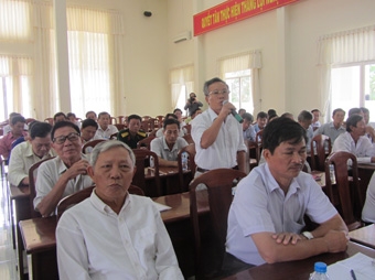HỌP MẶT, ĐỐI THOẠI VỚI CÁN BỘ, ĐẢNG VIÊN CƠ SỞ