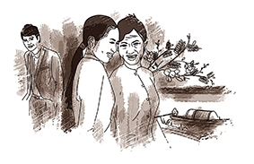 Mùa hoa 
       điên điển