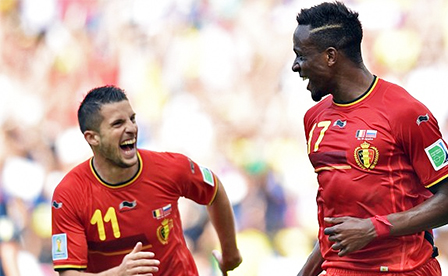 <img hspace=5 src="/img_post/3751/logowc.jpg" align=left border=0>Bỉ - Nga: 1-0<br>
“Quỷ đỏ” bùng nổ phút cuối<br>