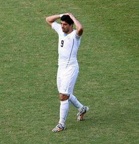 <img hspace=5 src="/img_post/3751/logowc.jpg" align=left border=0>Vắng Suarez, Uruguay sẽ dừng bước