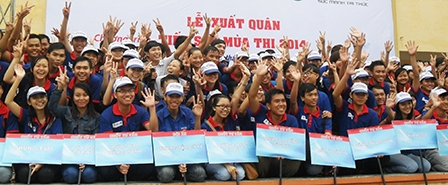 Xuất quân Chương trình
Tiếp sức mùa thi tuyển sinh đại học, cao đẳng năm 2014