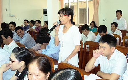 Kiến nghị nhiều vấn đề quan tâm, bức xúc