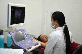 Hơn 600 phụ nữ được khám sàng lọc miễn phí phát hiện sớm 4 loại ung thư