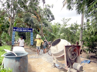 Đồng lòng xây dựng “tam nông”!