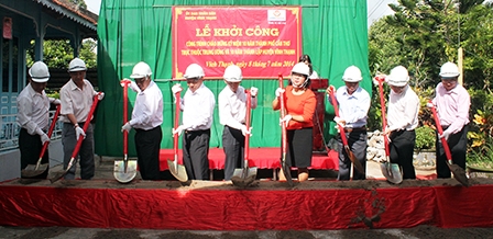 Khởi công xây dựng 18 cây cầu nông thôn tại huyện Vĩnh Thạnh