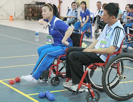 Boccia- sân chơi mới cho người khuyết tật