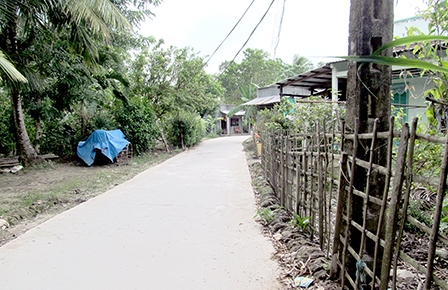 Đi lại thuận lợi nhờ xã hội hóa giao thông nông thôn