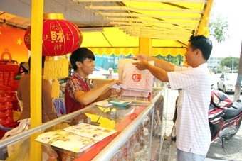 Bánh trung thu vào mùa