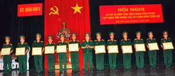 Tăng cường vai trò, trách nhiệm của cấp ủy, chỉ huy trong tham gia xây dựng nông thôn mới