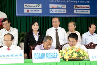 25 doanh nghiệp được ký kết hỗ trợ tín dụng qua Chương trình Kết nối ngân hàng- doanh nghiệp