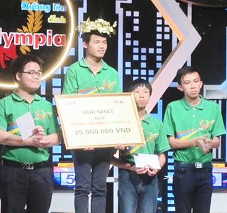 Cầu truyền hình trực tiếp "Đường lên đỉnh Olympia" về Tiền Giang
