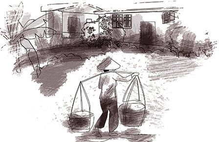 Miên man 
      mùi mắm