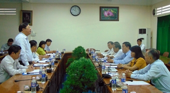 Lãnh đạo Thành ủy Cần Thơ làm việc với Đảng ủy Trường Đại học Cần Thơ