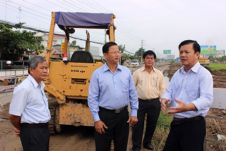 Dứt điểm bàn giao mặt bằng dự án Quốc lộ 91 vào cuối tháng 10-2014