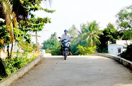 Giao thông nối liền thôn xóm