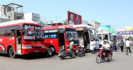 Dịp Lễ 2-9 không thiếu xe 
phục vụ hành khách