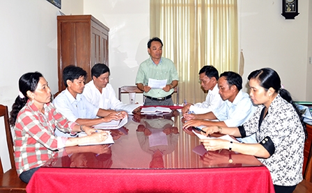 Những chuyển biến mới 
của Đảng bộ xã Đông Bình