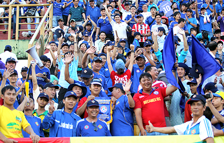 Cổ động viên Cần Thơ sẽ chuyên nghiệp?