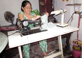 Bà Điệp mong được sống vui tuổi già!