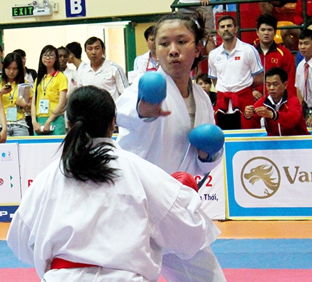 Bùi Thị Ngọc Hân  nữ võ sĩ duy nhất 

của Cần Thơ dự Asiad 2014