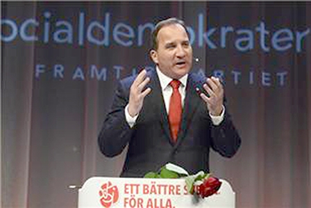 Cánh tả trở lại cầm quyền ở Thụy Điển