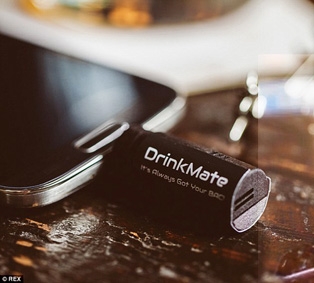 Máy đo lượng cồn trong máu kết nối di động