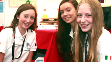 3 nữ sinh Ireland đoạt giải thưởng lớn của Google