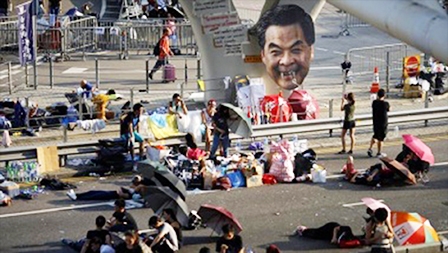 Chính quyền Trung Quốc khó giải quyết biểu tình ở Hồng Công