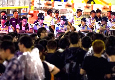 Biểu tình ở Hồng Công vẫn diễn ra rầm rộ