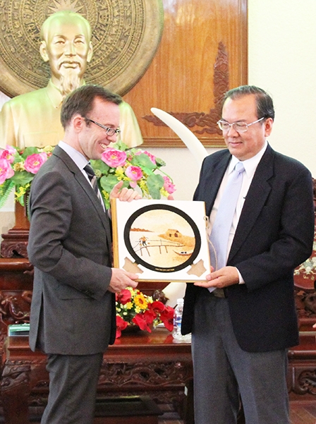 Lãnh đạo TP Cần Thơ tiếp Đại sứ New Zealand