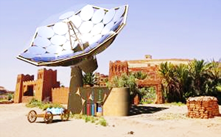 Sunflower  hệ thống năng lượng Mặt trời cung cấp điện và nước sạch