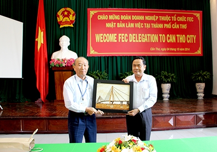 Lãnh đạo thành phố tiếp đoàn doanh nghiệp thuộc Tổ chức FEC