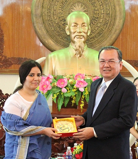 Lãnh đạo TP Cần Thơ tiếp tân Tổng lãnh sự Ấn Độ