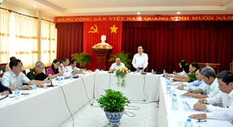 Tháo gỡ khó khăn, vướng mắc đẩy nhanh tiến độ
giải ngân vốn các công trình xây dựng cơ bản