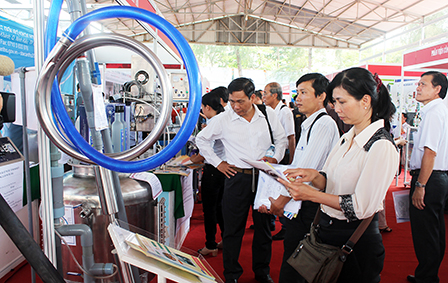 Khai mạc Chợ công nghệ và thiết bị chuyên ngành công nghệ sau thu hoạch - Techmart Cần Thơ 2014