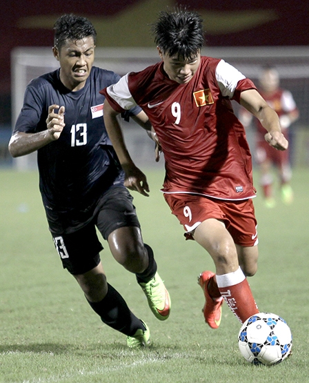 U21 Việt Nam  U21 Singapore: 3-0<br><br>
Nức lòng khán giả Tây Đô