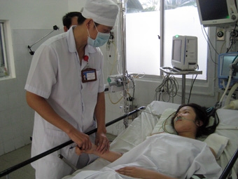 Bệnh viện Quân y 121: mổ lấy khối u trung thất 
to bất thường