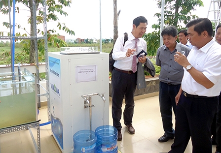 Ứng dụng công nghệ Nano 
lọc nước tinh khiết