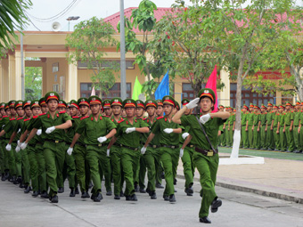 Trường Trung cấp Cảnh sát nhân dân III khai giảng năm học mới