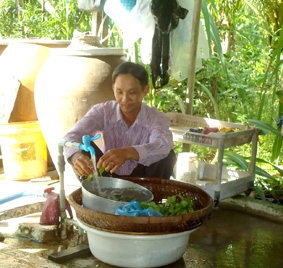 Nhơn Ái huy động sức dân xây dựng nông thôn mới