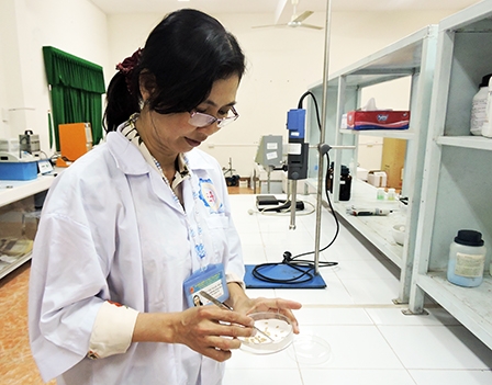 Tâm huyết với nghiên cứu khoa học