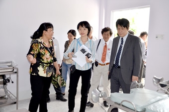 Khánh thành Phòng Y tế Nhà nuôi dưỡng người già và trẻ em không nơi nương tựa