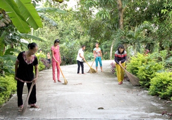 Chung tay xây dựng nông thôn mới